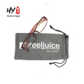 Eyewear microfiber soft cleaning cloth pouch with custom print